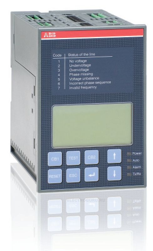 Блок автоматического управления переключением источников питания (АВР ...