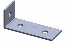 Пластина угловая MSA602 для STRUT-профиля