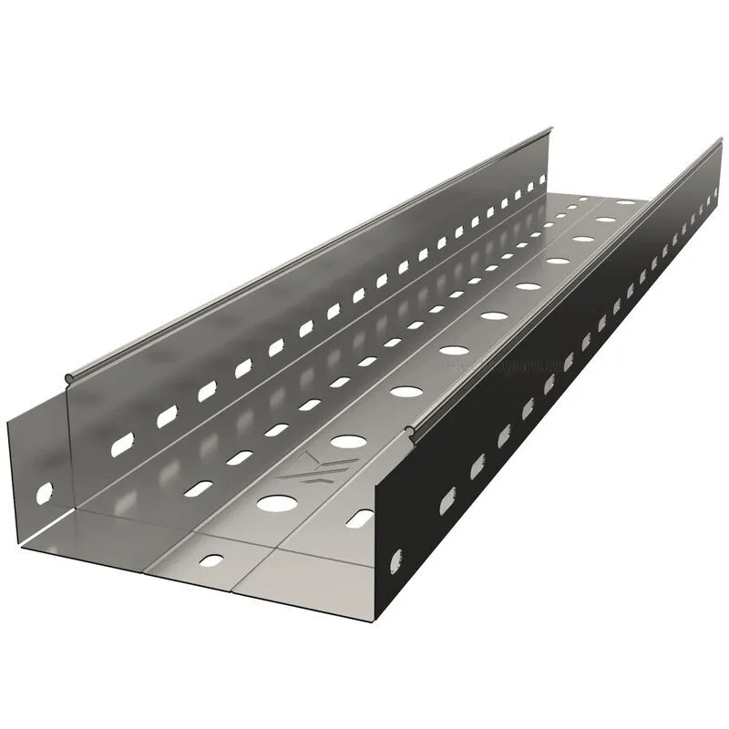 Лоток перфорированный 200х80х3000 горячеоцинкованный, Лидер