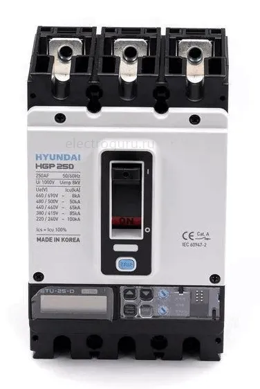 Автоматический выключатель HGP250 Hyundai Electric