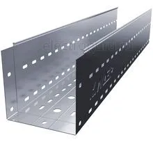 Лоток перфорированный нержавеющий с высотой бортов 200мм, Лидер