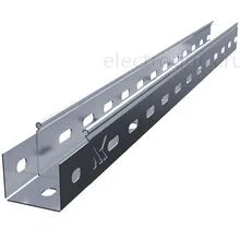 Лоток перфорированный 50х50х3000 нержавеющая сталь, Лидер