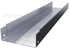 Лоток нержавеющий неперфорированный с высотой бортов 80мм, Лидер