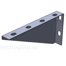 Кронштейн настенный 200мм КПНЛ, Лидер