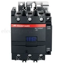 Контактор 220В, 50А, 1НО+1НЗ, PLC1D50M7, Prompower