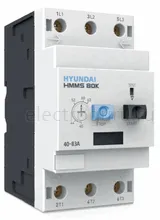 Автомат защиты двигателя MMS80K, Hyundai Electric