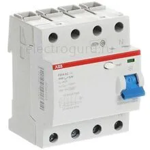 УЗО 100А, 500мА, тип AC, ABB F204, 2CSF204001R4900