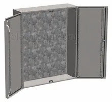 Шкаф электрический из нержавеющей стали 1200х1000 с монтажной платой
