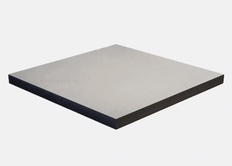 Панель для фальшпола из сульфата кальция 600х600