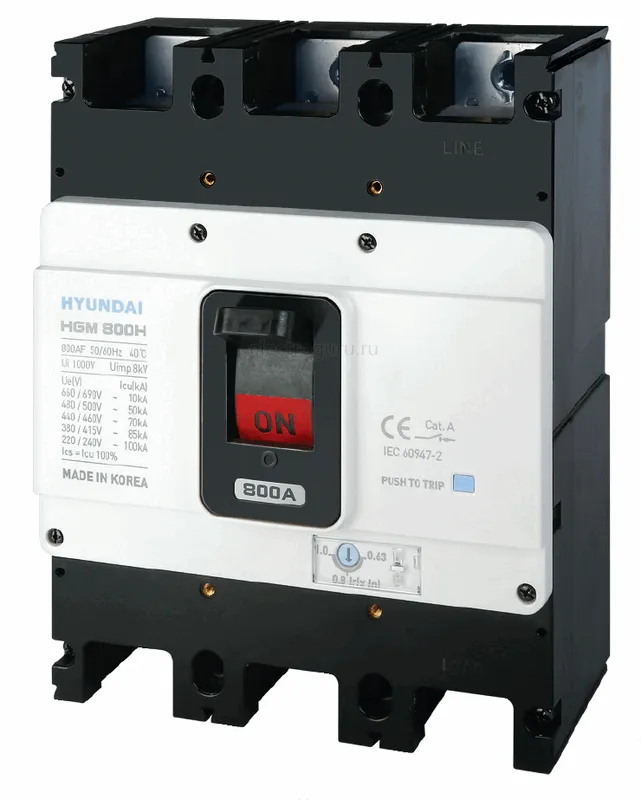Автоматический выключатель HGM800, Hyundai Electric