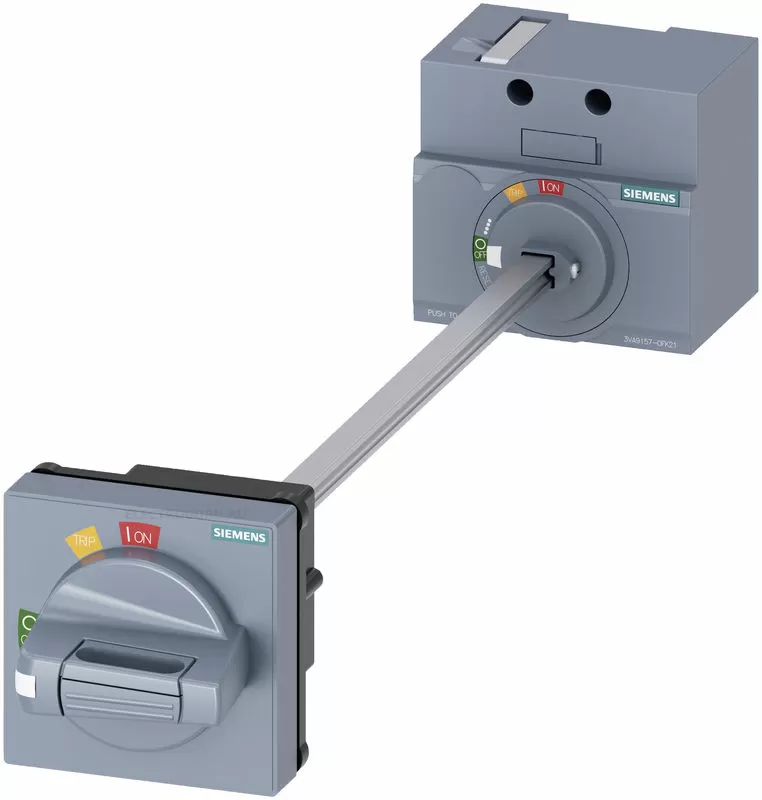 Поворотный привод с установкой на дверь шкафа для автоматов 3VA1 на 100-160А