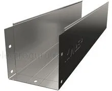 Лоток оцинкованный неперфорированный с высотой бортов 200мм, Лидер