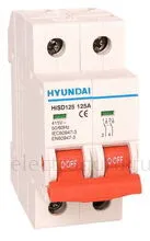 Рубильник модульный двухполюсный, Hyundai Electric