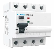 УЗО HRC63S трехфазное, Hyundai Electric