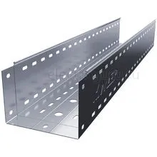 Лоток перфорированный 200х150х3000 нержавеющая сталь, Лидер