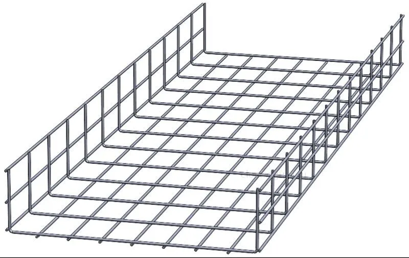 Проволочный лоток 400х100х3000, Лидер