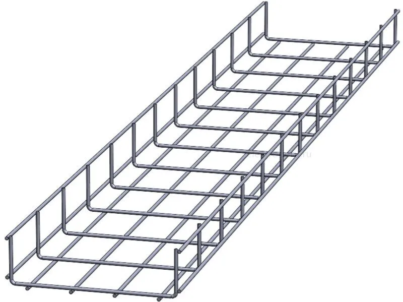 Проволочный лоток 250х50х3000, Лидер