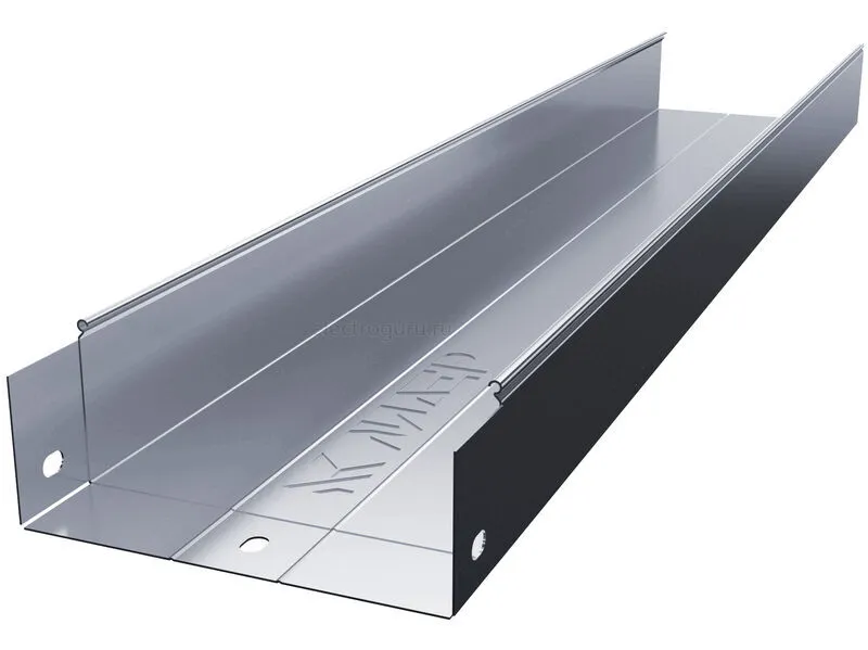 Лоток нержавеющий неперфорированный 200х80х3000, Лидер