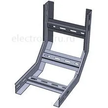 Угол вертикальный внутренний (подъем) 90 градусов для лестничного лотка, Лидер