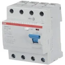 УЗО 80А, 300мА, тип AC, ABB F204, 2CSF204001R3800