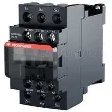Контактор 24В, 38А, 1НО+1НЗ, PLC1D38BD, Prompower