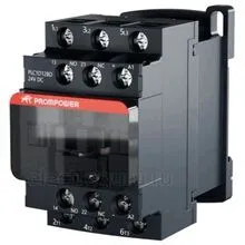 Контактор 24В, 12А, 1НО+1НЗ, PLC1D12BD, Prompower