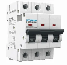 Автоматический выключатель постоянного тока трехполюсный Hyundai Electric