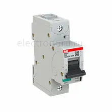 Автоматический выключатель ABB S801P однополюсный, 80А, характеристика С