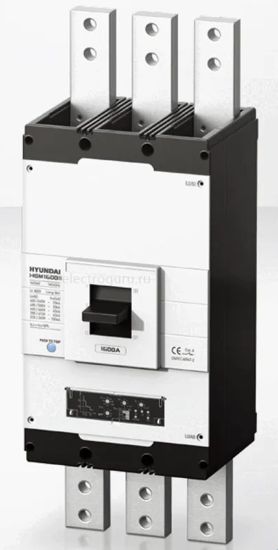 Автоматический выключатель HGM1600, Hyundai Electric