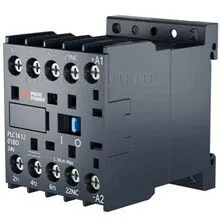 Миниконтактор 24В, 12А, 1НЗ, PLP1K1201BD, Prompower