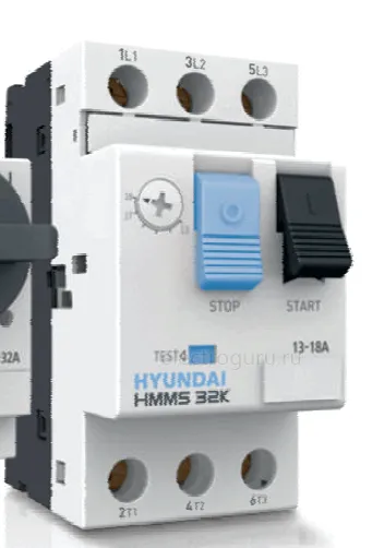 Автомат защиты двигателя MMS32K, Hyundai Electric