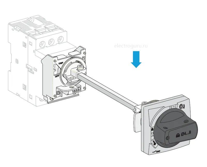 Поворотная ручка управления для MMS32R
