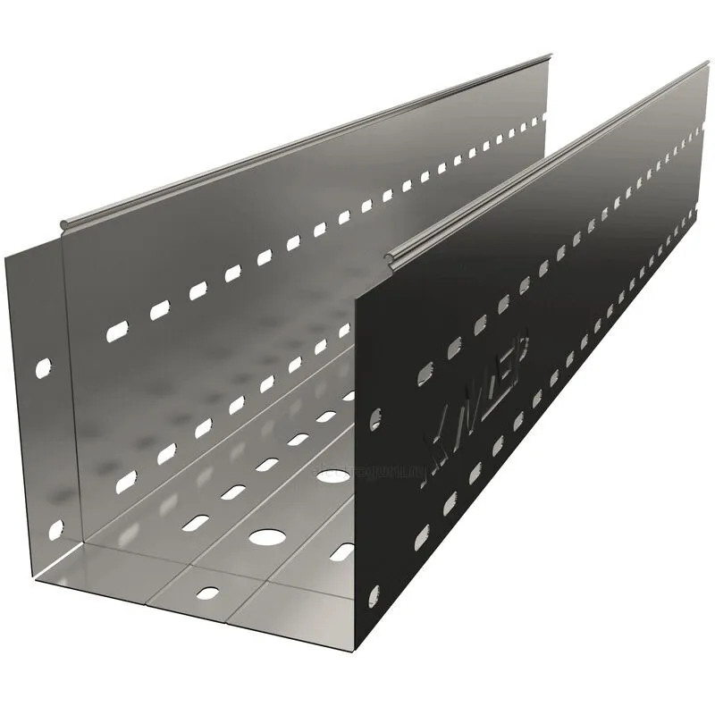 Лоток перфорированный 200х200х3000 горячеоцинкованный, Лидер