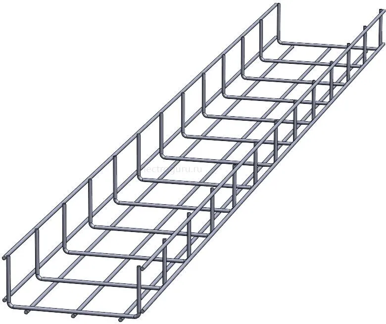 Проволочный лоток 150х50х3000, Лидер