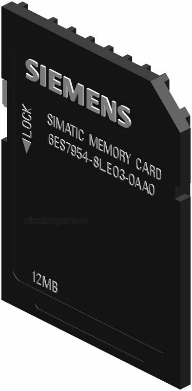 Карта памяти для SIMATIC S7