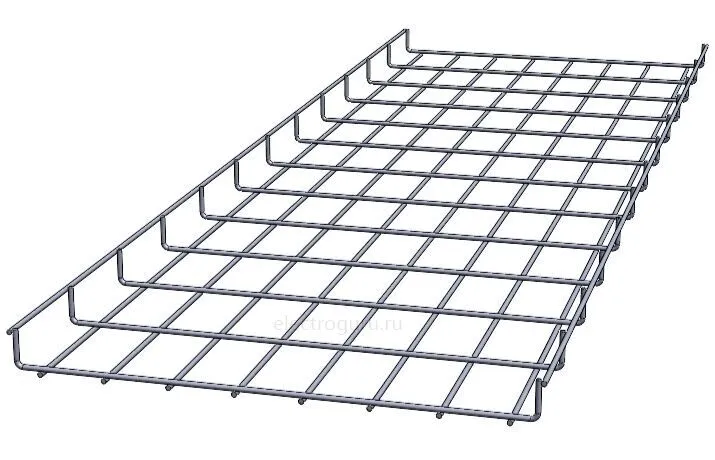 Проволочный лоток 400х30х3000, Лидер
