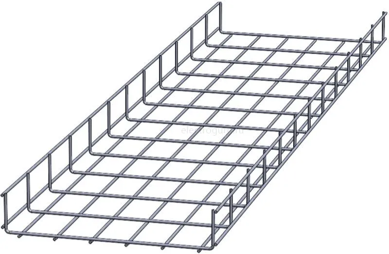 Проволочный лоток 350х50х3000, Лидер