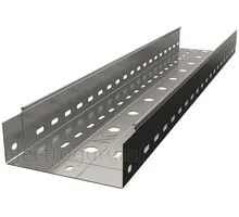 Лоток перфорированный горячеоцинкованный с высотой бортов 70мм, Лидер