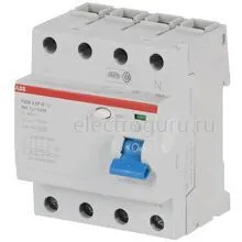 УЗО 80А, 30мА, тип A, AP-R, ABB F204, 2CSF204401R1800