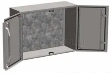 Шкаф электрический из нержавеющей стали 600х800 с монтажной платой
