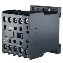 Миниконтактор 220В, 9А, 1НЗ, PLC1K0901M7, Prompower
