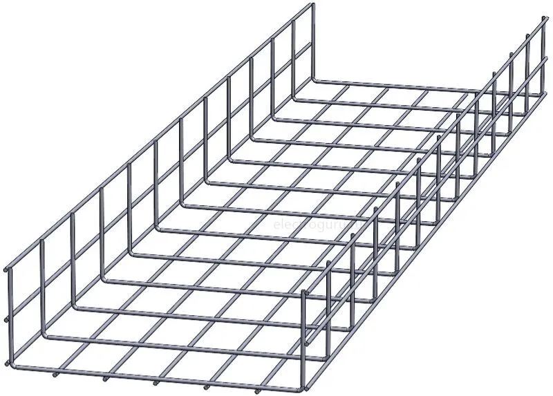 Проволочный лоток 300х100х3000, Лидер