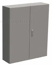 Шкаф электрический навесной двухдверный из нержавеющей стали 1200х1000