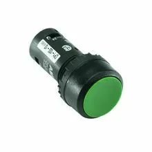 Кнопка CP1-30G-10 зеленая, без фиксации, 1HO