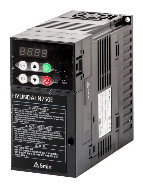 Частотный преобразователь HDE-N750E, 0,37кВт, Hyundai Electric