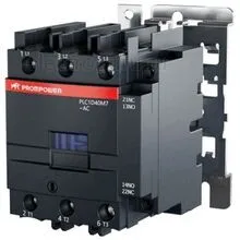 Контактор 220В, 40А, 1НО+1НЗ, PLC1D40M7, Prompower