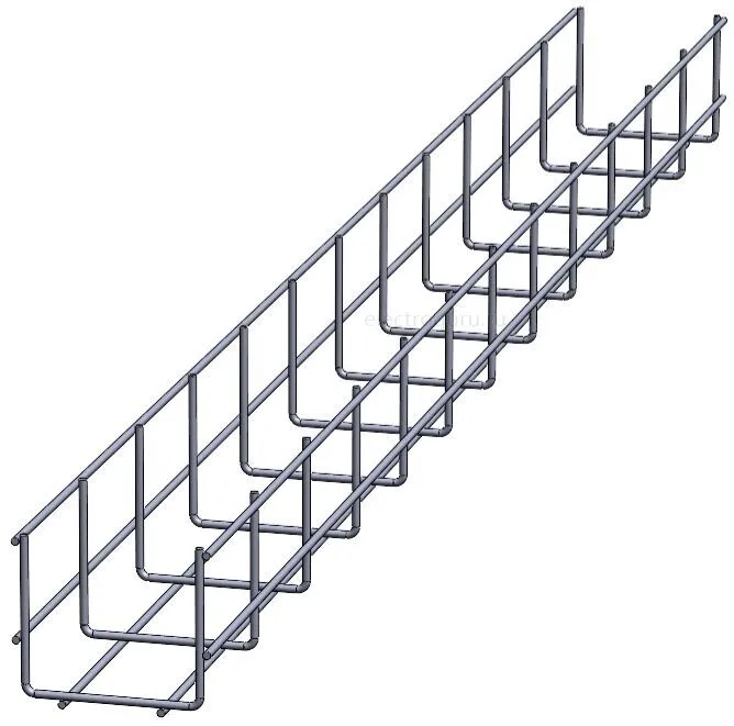 Проволочный лоток 100х80х3000, Лидер