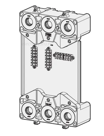 Стационарная часть для втычного исполнения автоматов Hyundai Electric