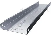 Лоток нержавеющий неперфорированный с высотой бортов 60мм, Лидер