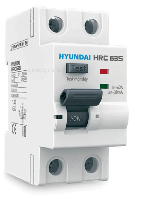 Устройство защитного отключения HRC63S, HYUNDAI ELECTRIC